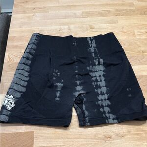 Darc Sport Black and Gray Athletic Shorts